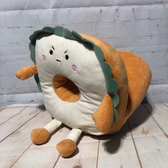 Funny Bread Plush Soft Realistic Travel Pillow - Picture 2 of 14